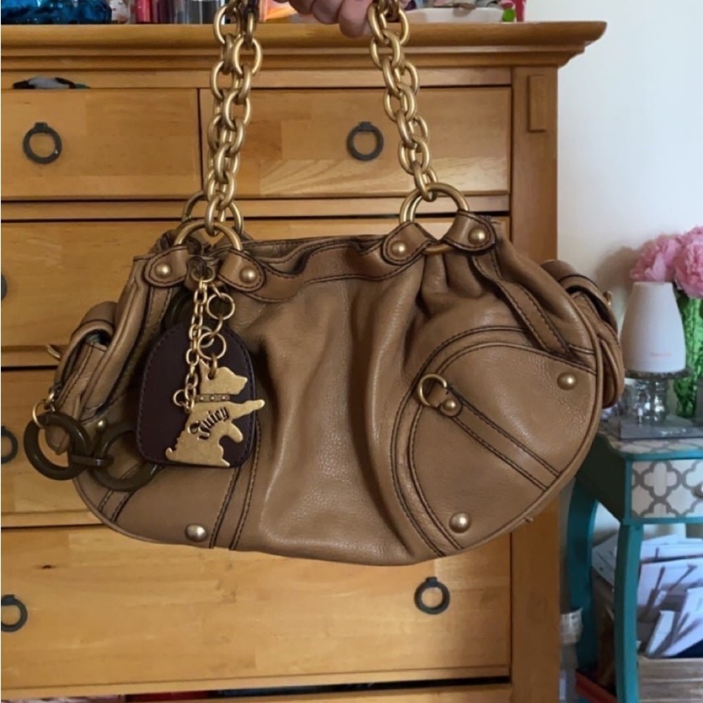 Juicy Couture vintage leather handbag/purse